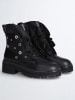 Liu Jo Leder-Boots in Schwarz