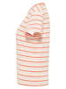 Mustang Shirt in Creme/ Orange/ Rosa