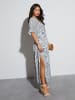 LA Angels Jurk wit/blauw