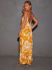 LA Angels Jumpsuit oranje/wit