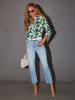 LA Angels Blouse groen/turquoise/wit