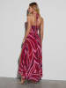 LA Angels Kleid in Bordeaux/ Rosa
