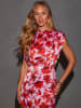 LA Angels Kleid in Rosa/ Rot