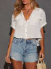 LA Angels Bluse in Creme