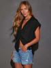 LA Angels Bluse in Schwarz