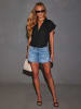 LA Angels Bluse in Schwarz