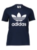 adidas Koszulka "Trefoil" w kolorze granatowym