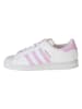 adidas Sneakers "Superstar" wit/lichtroze
