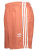 adidas Szorty kąpielowe "3 Stripes" w kolorze pomarańczowym