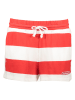 adidas Shorts in Rot/ Weiß