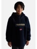 Napapijri Fleece trui "Burgee" donkerblauw