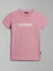Napapijri Shirt "Box" in Rosa