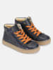 Bundgaard Leder-Sneakers "Rice" in Dunkelblau