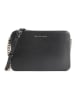 Michael Kors Skórzana torebka w kolorze czarnym - 24 x 16 x 5 cm