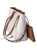 Michael Kors Leder-Shopper in Creme/ Camel - (B)40 x (H)34 x (T)13 cm