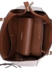 Michael Kors Leder-Shopper in Creme/ Camel - (B)40 x (H)34 x (T)13 cm