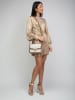 Michael Kors Umhängetasche in Creme/ Camel - (B)23 x (H)17 x (T)6 cm