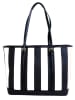 Michael Kors Shopper in Schwarz/ Weiß - (B)28 x (H)28 x (T)13 cm