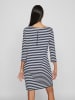 Vila Jurk donkerblauw/wit