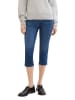 Tom Tailor Jeans-Caprihose in Dunkelblau