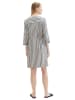 Tom Tailor Jurk donkerblauw/wit
