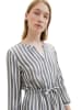 Tom Tailor Jurk donkerblauw/wit
