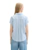 Tom Tailor Blouse lichtblauw/wit