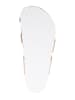 Birkenstock Teenslippers beige/goudkleurig
