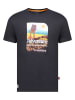 Geographical Norway Shirt "J-Trek" in Schwarz