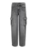 KIDS ONLY Cargospijkerbroek - tapered fit - grijs