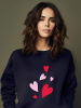 WOOOP Sweatshirt in Dunkelblau