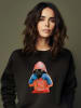 WOOOP Sweatshirt in Schwarz