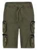 Authentic Style Cargobermuda olijfgroen