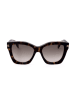 Marc Jacobs Damskie okulary przeciwsłoneczne w kolorze brązowo-szarym