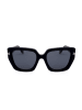 Marc Jacobs Damen-Sonnenbrille in Schwarz/ Dunkelblau