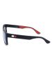 Tommy Hilfiger Męskie okulary przeciwsłoneczne w kolorze czarno-błękitnym