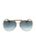 Marc Jacobs Herren-Sonnenbrille in Blau/ Gold