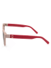 Marc Jacobs Damen-Sonnenbrille in Beige-Rot/ Hellbraun