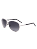 Marc Jacobs Damskie okulary przeciwsłoneczne w kolorze srebrno-granatowym