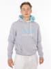 Zwillingsherz Hoodie "Moin" in Grau