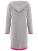 Zwillingsherz Cardigan "Mona" in Grau