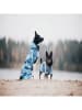 Paikka Hunde-Regenmantel in Blau