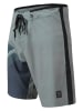 Brunotti Badeshorts "Weston" in Grau/ Dunkelblau