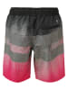 Brunotti Badeshorts "Archaly" in Pink/ Grau