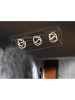 FISCHER & HONSEL Lampa sufitowa LED "Gesa" w kolorze złoto-czarnym - 108 x 31 cm