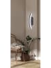FISCHER & HONSEL Lampa ścienna LED "Stiff" w kolorze srebrno-czarnym - 7 x 36,5 x 11