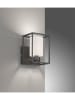 FISCHER & HONSEL Wandlamp "Gilli" zwart/crème - (B)16,5 x (H)22 cm