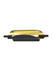 FISCHER & HONSEL Ledwandlamp "Skal" zwart/goudkleurig - (B)42 x (H)8 cm