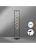 FISCHER & HONSEL LED-Standleuchte "Gian" in Schwarz/ Gold - (B)20 x (H)135 x (T)20 cm