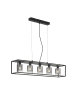 FISCHER & HONSEL Hanglamp zwart/grijs - (B)95 x (H)18 cm